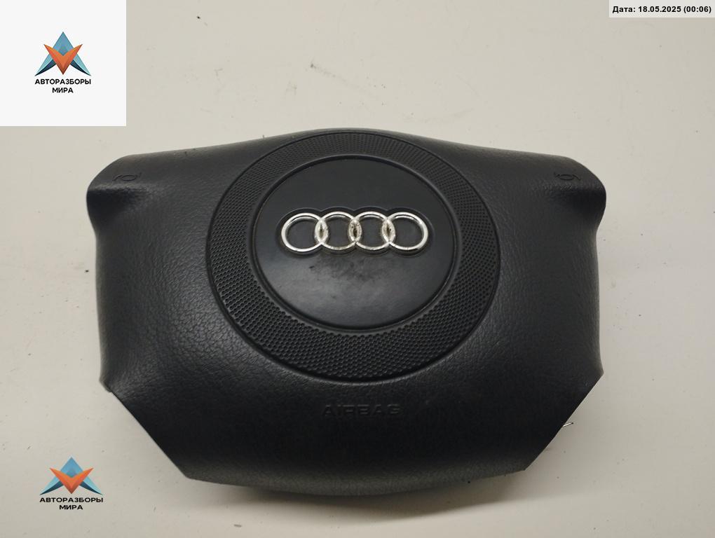подушка безопасности водителя Audi A6 4B/C5 1998, 2.4 л., бензин, АКПП, синий, седан, 4B0898201A - фото №1