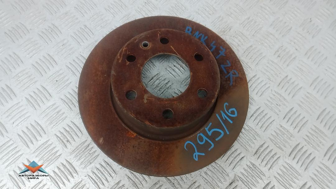 диск тормозной задний IVECO Daily 5 поколение 2012, 2.3 л., дизель, МКПП, микроавтобус - фото №1