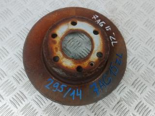 диск тормозной задний IVECO Daily 5 поколение 2013, 2.3 л., дизель, робот, микроавтобус