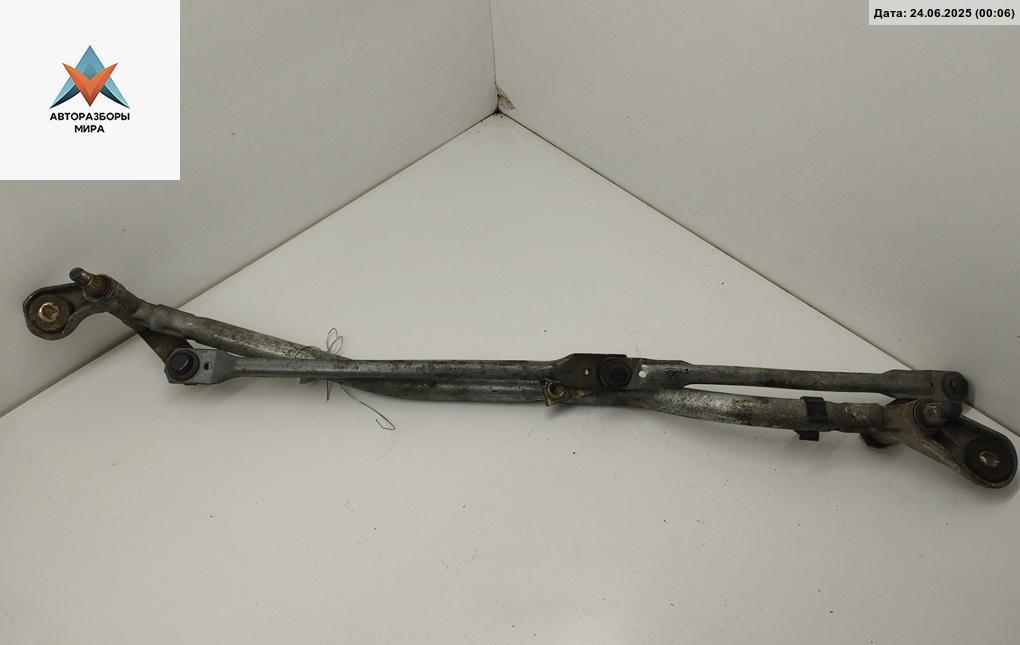 Механизм стеклоочистителя переднего (трапеция дворников) Audi A4 B7 2004, 2.5 л., дизель, АКПП, серый, универсал - фото №1