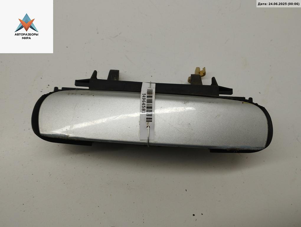 ручка наружная задняя левая Audi A4 B6 2003, 1.9 л., дизель, АКПП, серый, универсал, 4B0839885 - фото №1