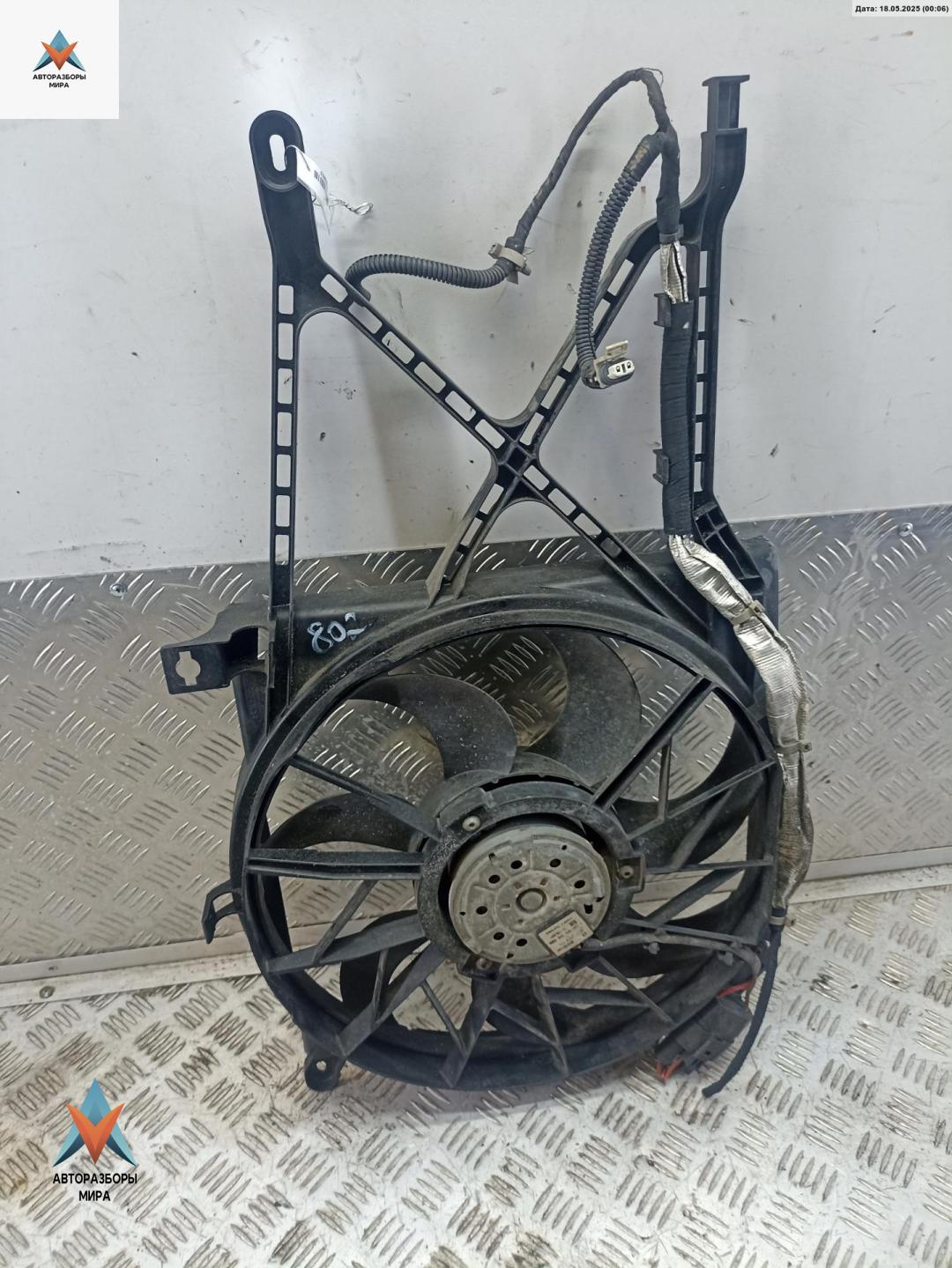 вентилятор радиатора Opel Astra G 2004, 1.6 л., бензин, МКПП, серый, универсал, 13128689 - фото №1