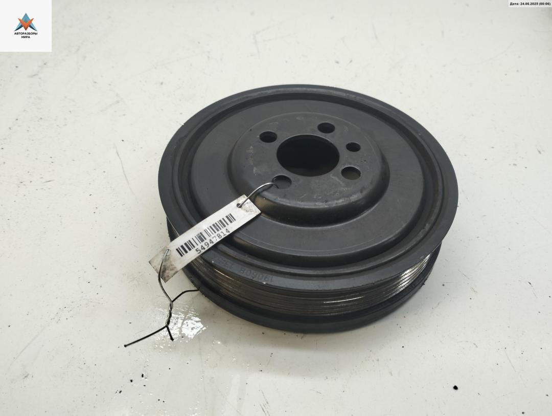 шкив коленвала Skoda Octavia mk2 (A5 1Z) 2009, 1.9 л., дизель, МКПП, красный, хетчбэк 5 дв., 03G105243 - фото №1