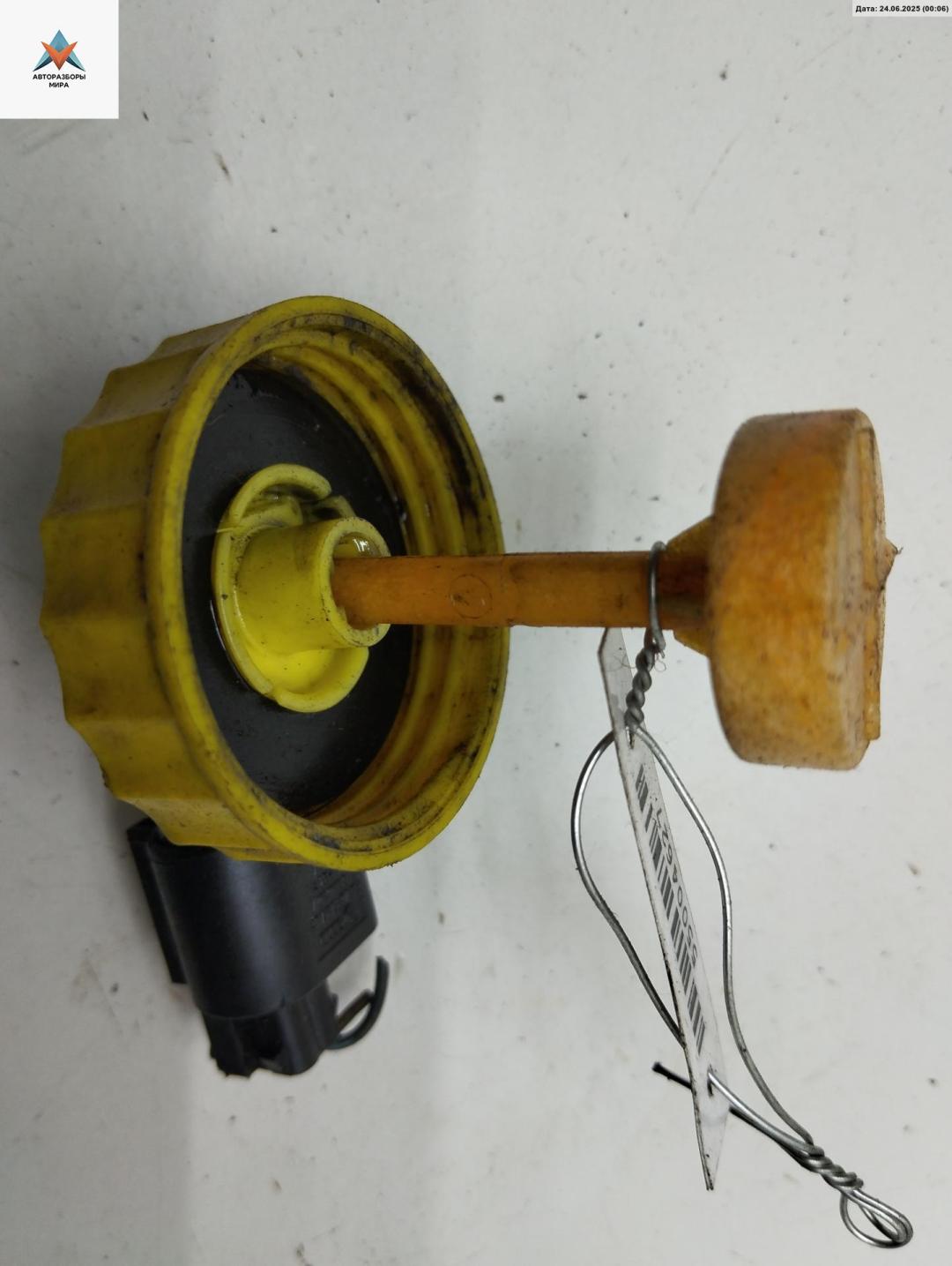 Крышка бачка тормозной жидкости Volkswagen Sharan 1 поколение 1999, 2.8 л., бензин, МКПП, жёлтый, минивэн, 7M3612100 - фото №1