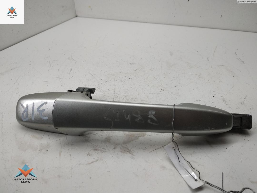 ручка наружная задняя правая Mazda 5 CR 2006, 2.0 л., дизель, МКПП, серый, минивэн - фото №1