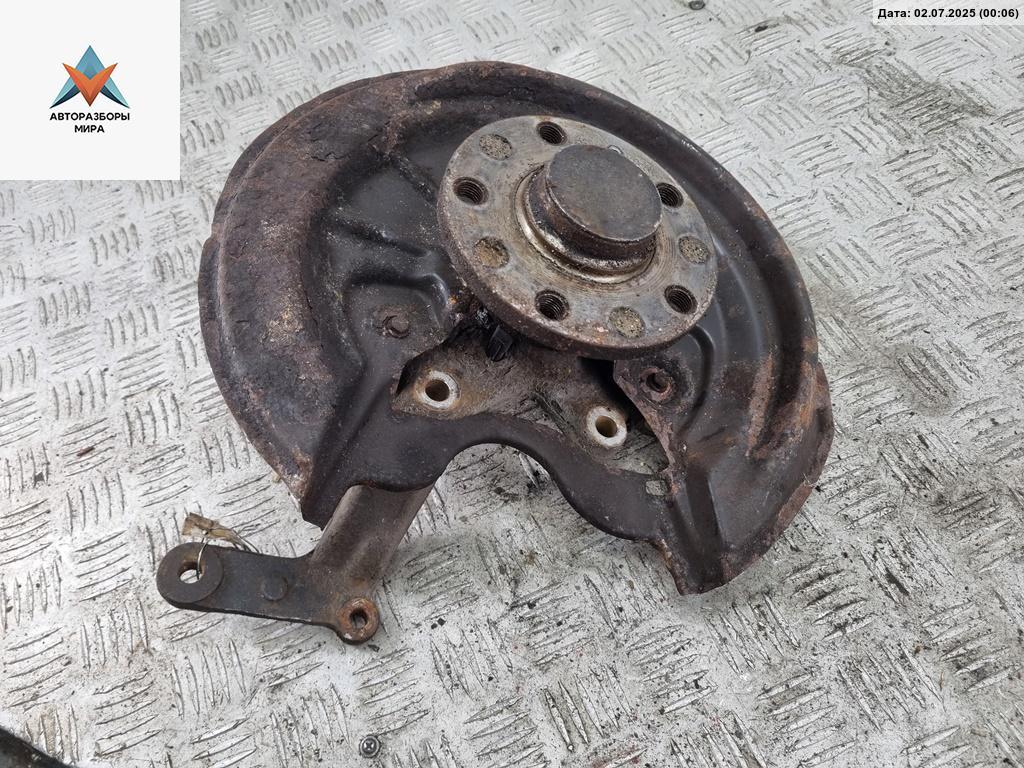 ступица задняя правая Volkswagen Touran 1 поколение 2003, 1.6 л., бензин, МКПП, серый, минивэн - фото №1