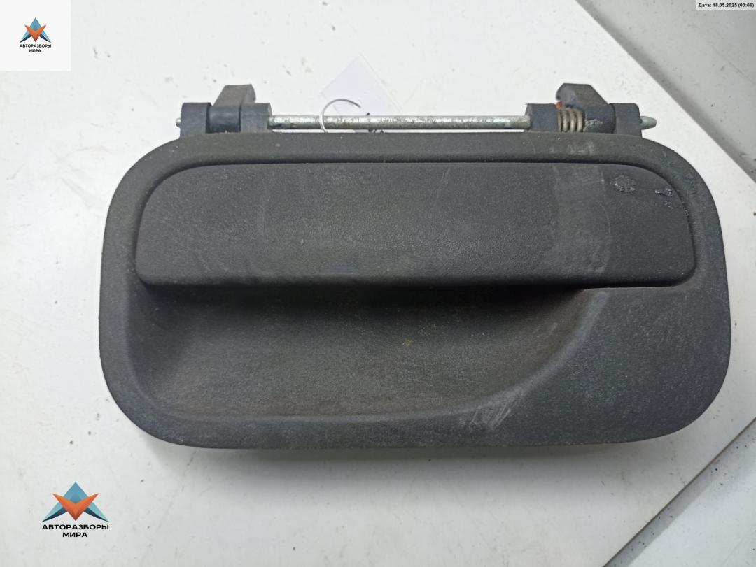 ручка наружная задняя левая Opel Vectra B 1996, 1.8 л., бензин, АКПП, красный, универсал - фото №1