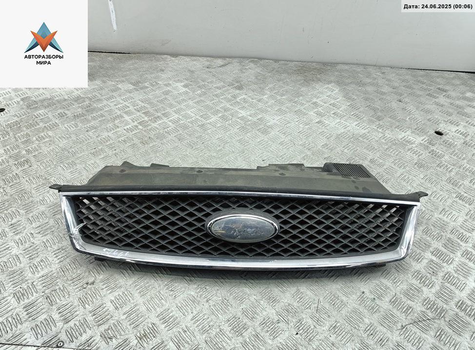 решетка радиатора Ford C-Max 1 поколение 2004, серый, минивэн, 3M51R8138AC - фото №1