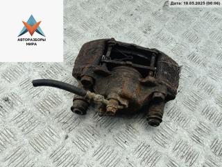 суппорт передний левый Mazda 323 BA 1997, 1.5 л., бензин, МКПП, синий, хетчбэк 5 дв.