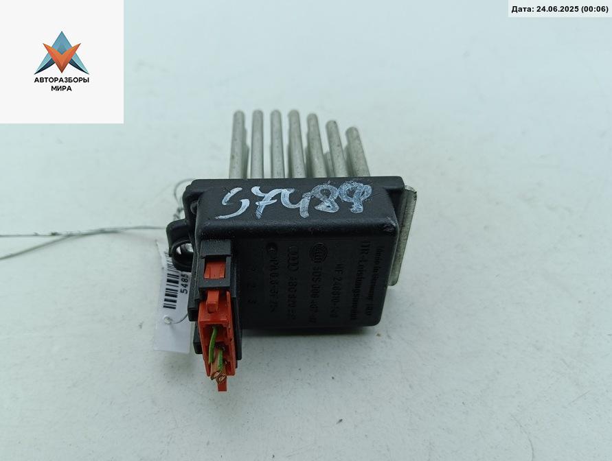 сопротивление печки Audi A6 4B/C5 1997, 1.8 л., Ti, бензин, МКПП, чёрный, седан, 4B0820521 - фото №1