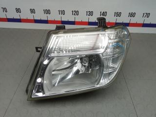 фара левая Nissan Navara D40 [рестайлинг] 2013, 2.5 л., дизель, МКПП, пикап, 260605X00B