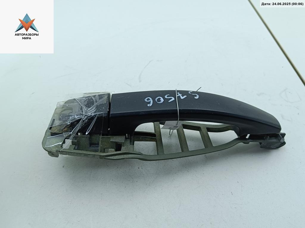 ручка наружная задняя правая Opel Vectra C 2002, 2.2 л., бензин, МКПП, серый, седан - фото №1