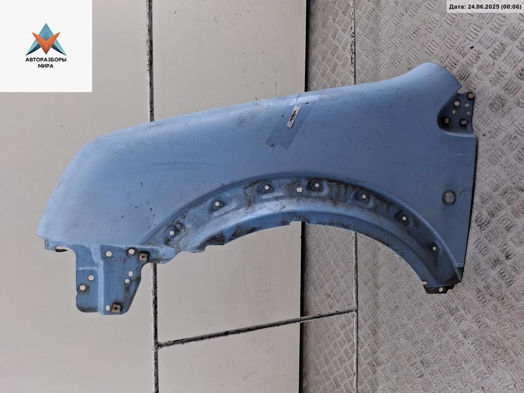 крыло переднее левое Ford Tourneo Connect 1 поколение 2006, 1.8 л., дизель, МКПП, синий, фургон - фото №1