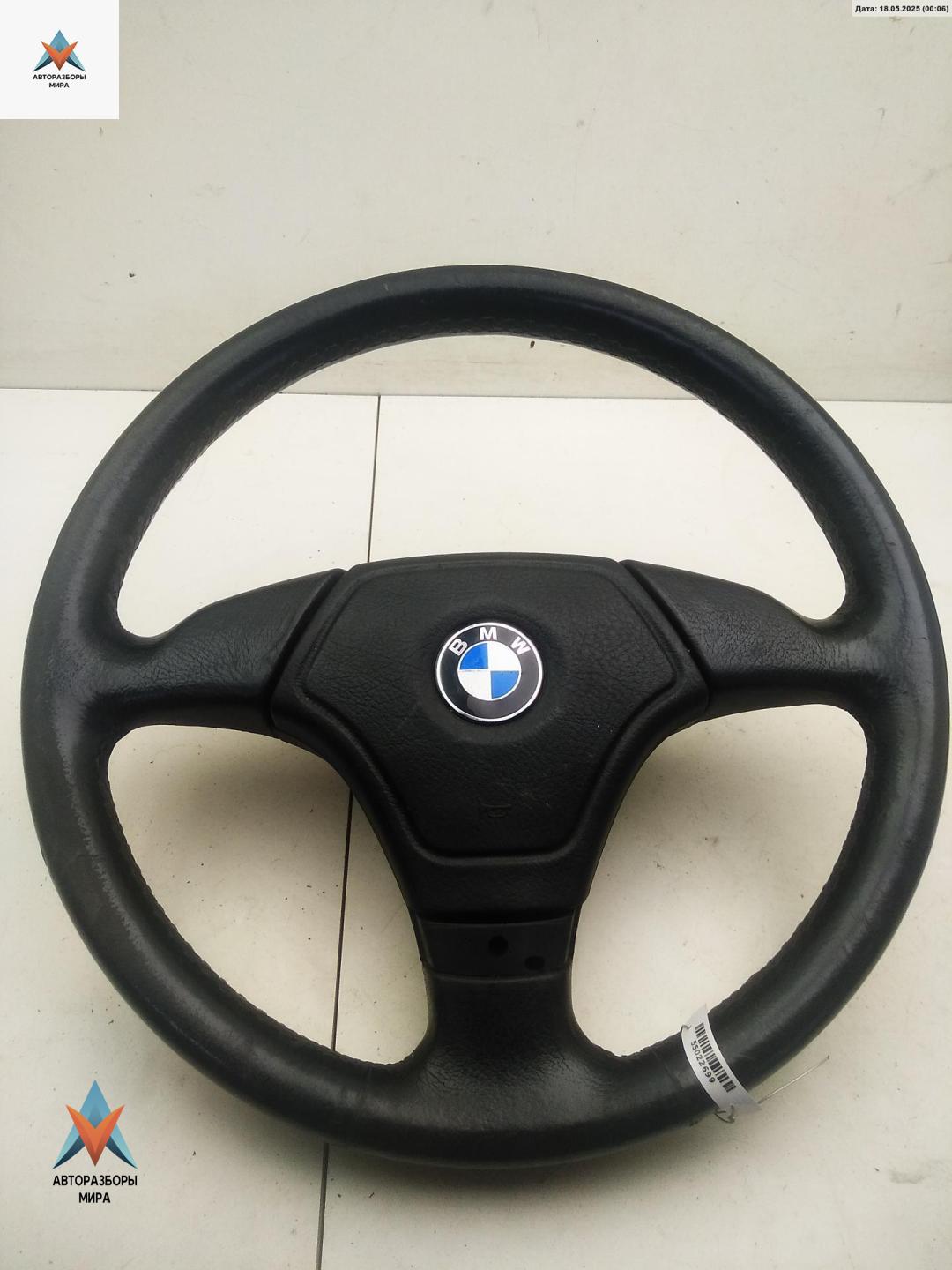 руль BMW 5 серия E39 1996, 2.0 л., бензин, АКПП, чёрный, седан - фото №1
