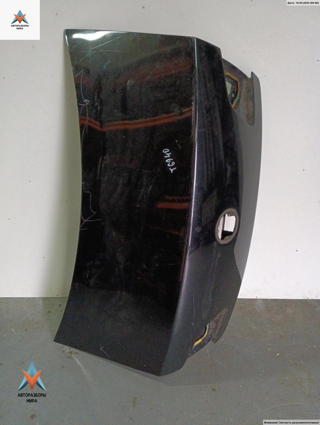 крышка багажника Volkswagen Phaeton 1 поколение 2003, чёрный, седан - фото №1