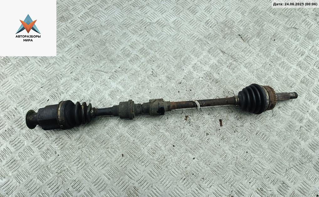 полуось передняя правая (приводной вал, ШРУС) Mitsubishi Space Star 1 поколение 1999, 1.3 л., бензин, МКПП, красный, минивэн - фото №1