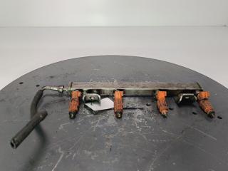 топливная рампа Ford Focus 2 поколение 2006, цвет, 4M5G9D280DA