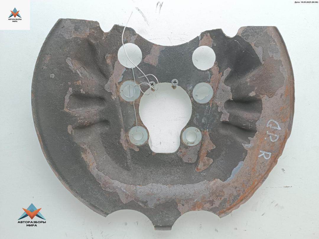 защитный кожух тормозного механизма Citroen C4 Grand Picasso 1 поколение 2008, 2.0 л., дизель, АКПП, серый, минивэн, ARD - фото №1