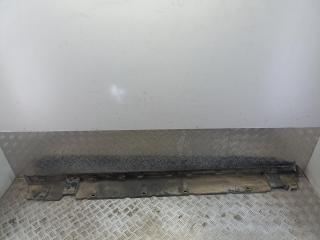 Накладка на порог наружная левая Opel Astra G 2003, чёрный, универсал, 90690677