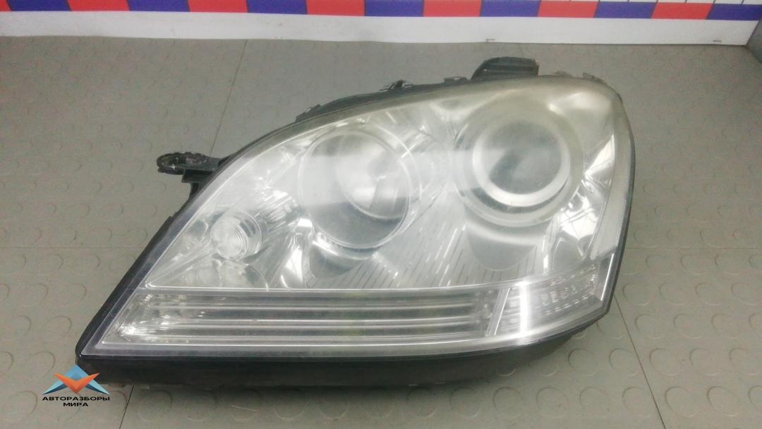 фара левая Mercedes-Benz M-Класс W164 2007, 3.0 л., D ML280 CDI, дизель, АКПП, внедорожник 5 дв. - фото №1