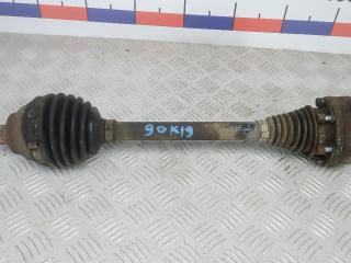 полуось передняя левая (приводной вал, ШРУС) Volkswagen Touran 1 поколение [2-й рестайлинг] 2012, 1.6 л., дизель, МКПП, минивэн, 1K0407271LB, 1K0407763KX