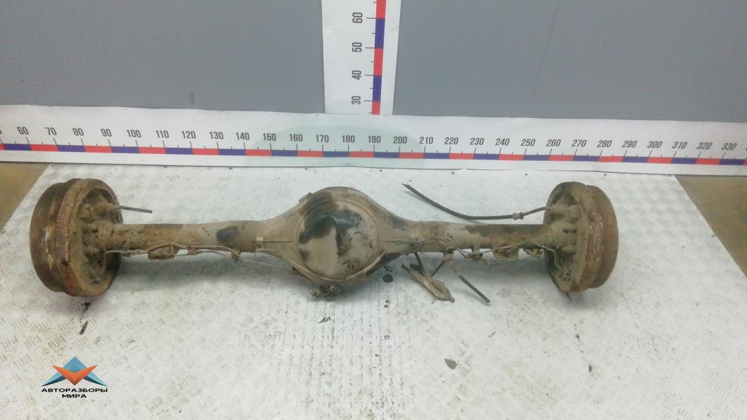 мост задний Mitsubishi L200 4 поколение 2007, 2.5 л., дизель, МКПП, пикап, 3711A034, 3501A106 - фото №1