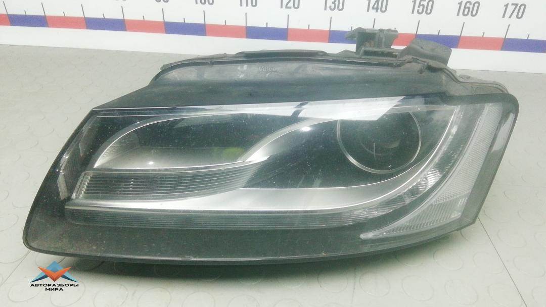 фара левая Audi A5 8T 2008, 3.0 л., TDI quattro, дизель, МКПП, купе, 8T0941029AL - фото №1