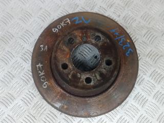 диск тормозной задний BMW X5 E53 [рестайлинг] 2005, 3.0 л., дизель, АКПП, внедорожник 5 дв.