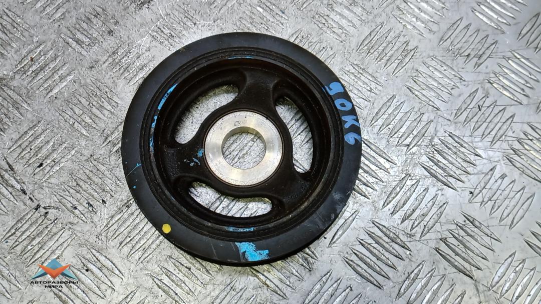 шкив коленвала Citroen C4 Grand Picasso 2 поколение 2014, 1.6 л., дизель, МКПП, минивэн - фото №1