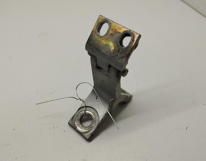 петля двери Audi 80 B4 1994, серый, седан, 893831401