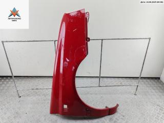 крыло переднее правое Volkswagen Golf 3 поколение 1993, 1.6 л., бензин, МКПП, красный, хетчбэк 5 дв.