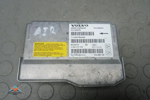 блок AirBag Volvo XC70 3 поколение 2010, 2.4 л., D D5, дизель, АКПП, универсал, 0285010709 - фото №1