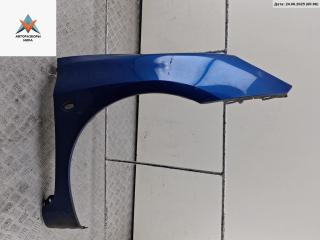 крыло переднее правое Peugeot 307 1 поколение 2001, 1.6 л., бензин, МКПП, синий, хетчбэк 5 дв., 9643107180