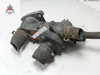 корпус термостата Volkswagen Golf 4 поколение 1998, 1.4 л., бензин, МКПП, синий, хетчбэк 5 дв., 032121111