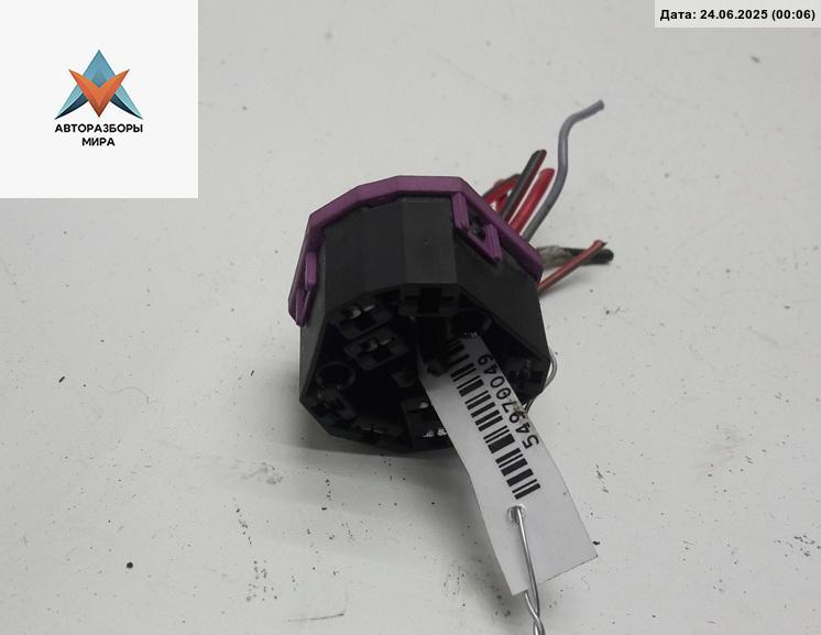 разъем (фишка) проводки Volkswagen Golf 4 поколение 2000, 1.6 л., бензин, МКПП, синий, универсал, 4A0971975 - фото №1