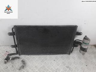 радиатор кондиционера SEAT Toledo 2 поколение 2002, 1.9 л., дизель, МКПП, зелёный, седан, 1J0820191D