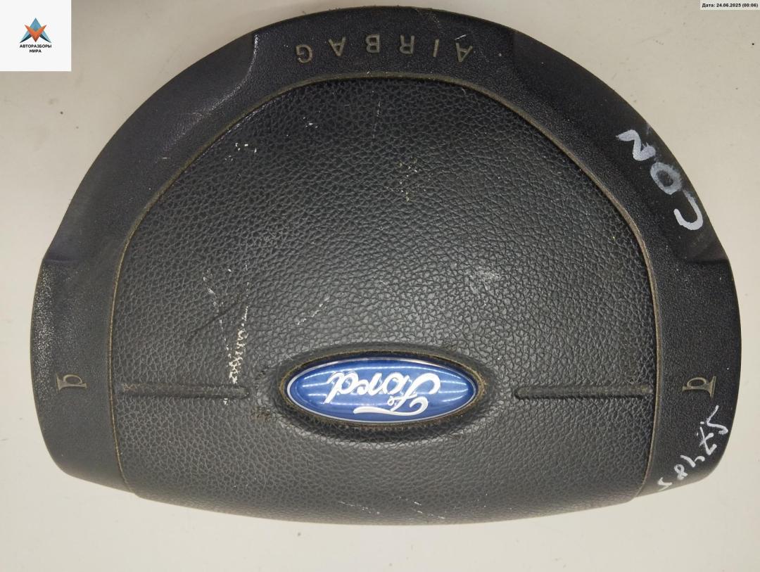 подушка безопасности водителя Ford Tourneo Connect 1 поколение 2006, 1.8 л., дизель, МКПП, синий, фургон, 6T16A042B85AA - фото №1