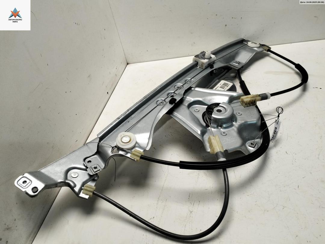 стеклоподъемник электрический передний правый Renault Clio 3 поколение 2006, 1.2 л., бензин, МКПП, серый, хетчбэк 5 дв., 8200291147 - фото №1