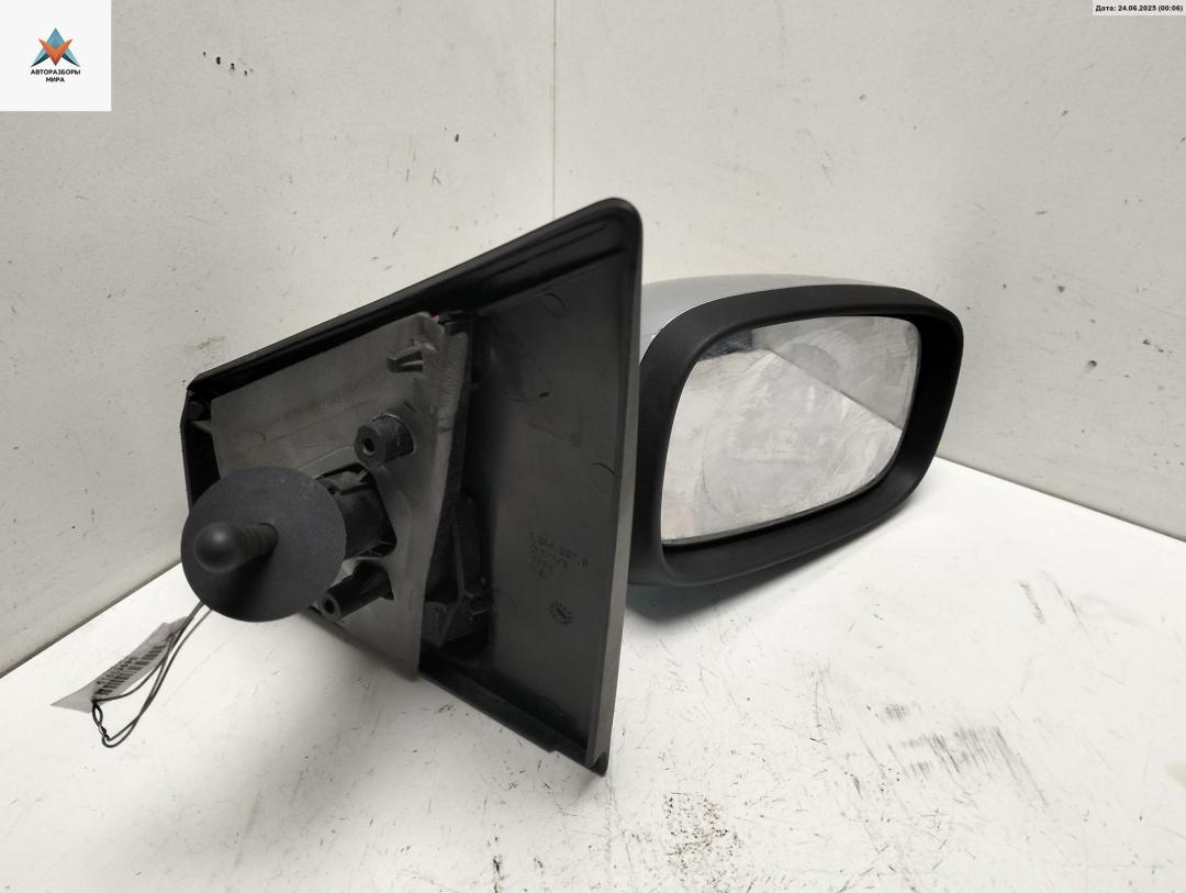 зеркало правое Renault Clio 3 поколение 2006, 1.2 л., бензин, МКПП, серый, хетчбэк 5 дв., 820080144 - фото №1