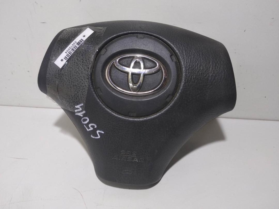 подушка безопасности водителя Toyota COROLLA VERSO 2002, 2.0 л., дизель, МКПП, синий, минивэн