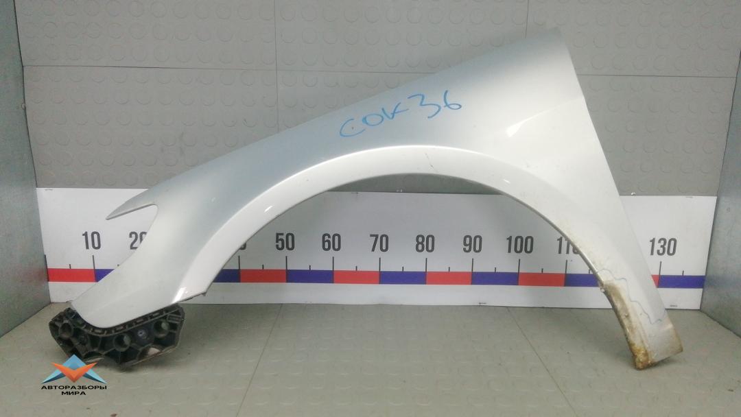 крыло переднее левое Volkswagen Passat CC 1 поколение 2010, 2.0 л., дизель, МКПП, седан, 3C8821021 - фото №1