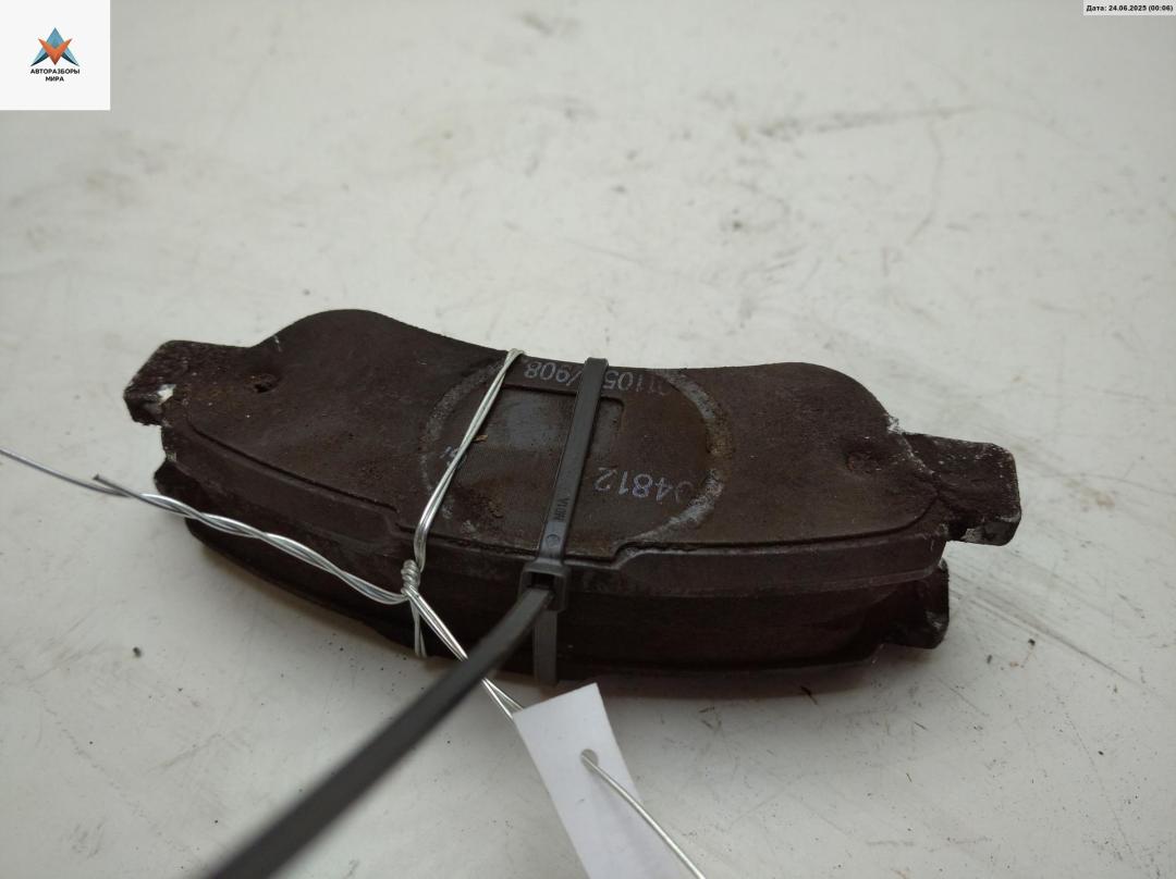 Колодки тормозные задние Fiat Ducato 3 поколение 2010, 2.2 л., дизель, МКПП, белый, микроавтобус - фото №1