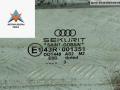 стекло двери задней правой Audi A4 B6 2003, 1.6 л., бензин, МКПП, зелёный, седан, 43R-001351 - фото №2