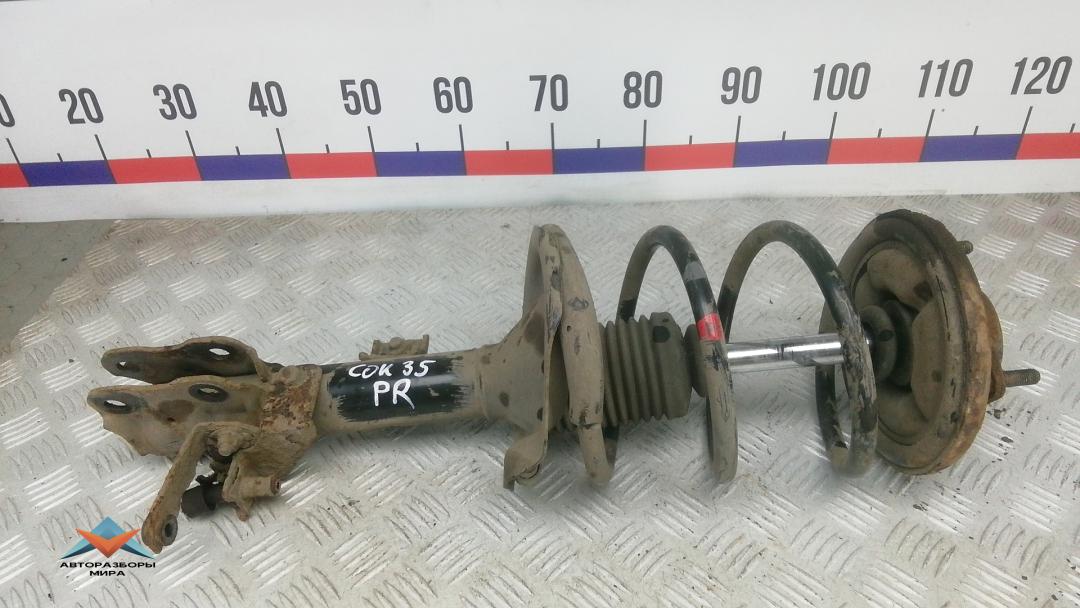 Стойка Mitsubishi ASX 1 поколение 2011, 1.6 л., бензин, МКПП, внедорожник 5 дв. - фото №1