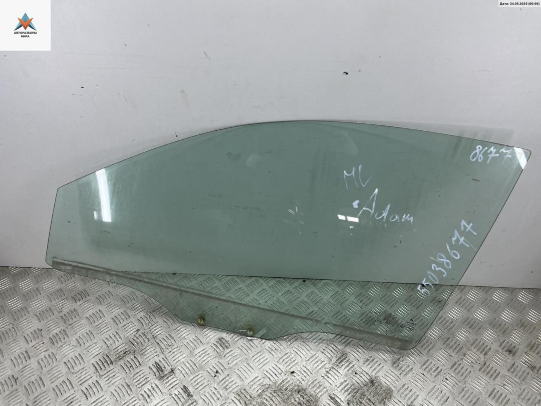 стекло двери передней левой Mitsubishi Space Star 1 поколение 1999, 1.3 л., бензин, МКПП, красный, минивэн - фото №1