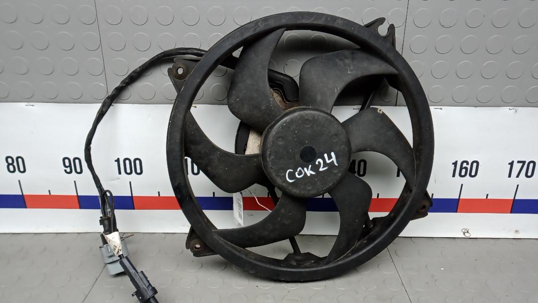 вентилятор радиатора Peugeot 407 1 поколение 2006, 2.0 л., HDi, дизель, МКПП, седан - фото №1