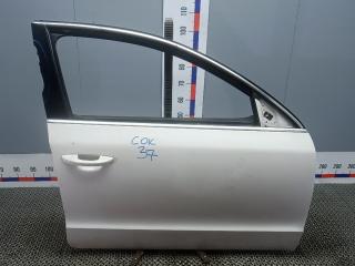 дверь передняя правая Skoda Superb 2 поколение 2009, 2.0 л., дизель, МКПП, универсал