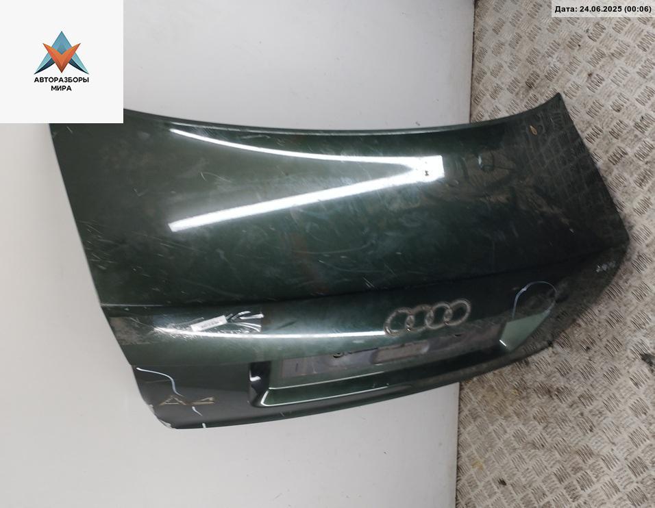 крышка багажника Audi A4 B6 2003, зелёный, седан - фото №1