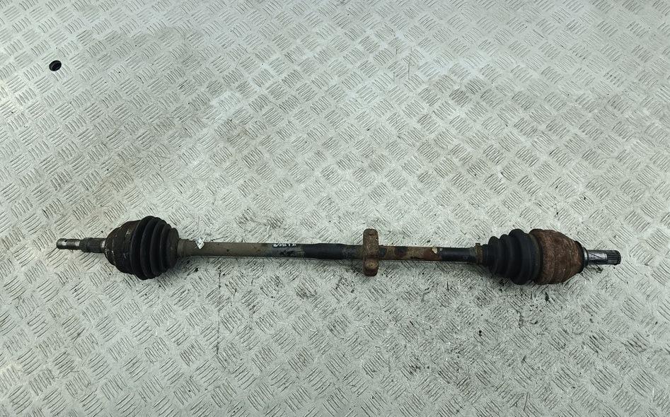 полуось передняя правая (приводной вал, ШРУС) Opel Zafira A 2001, 1.8 л., бензин, МКПП, серый, минивэн - фото №1