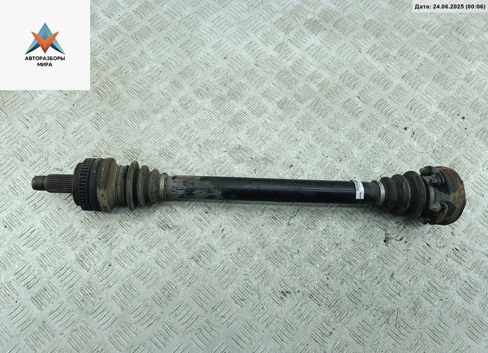 полуось задняя (приводной вал, ШРУС) BMW 1 серия E81/E82/E87/E88 2006, 1.6 л., бензин, МКПП, чёрный, хетчбэк 5 дв., 7547628 - фото №1